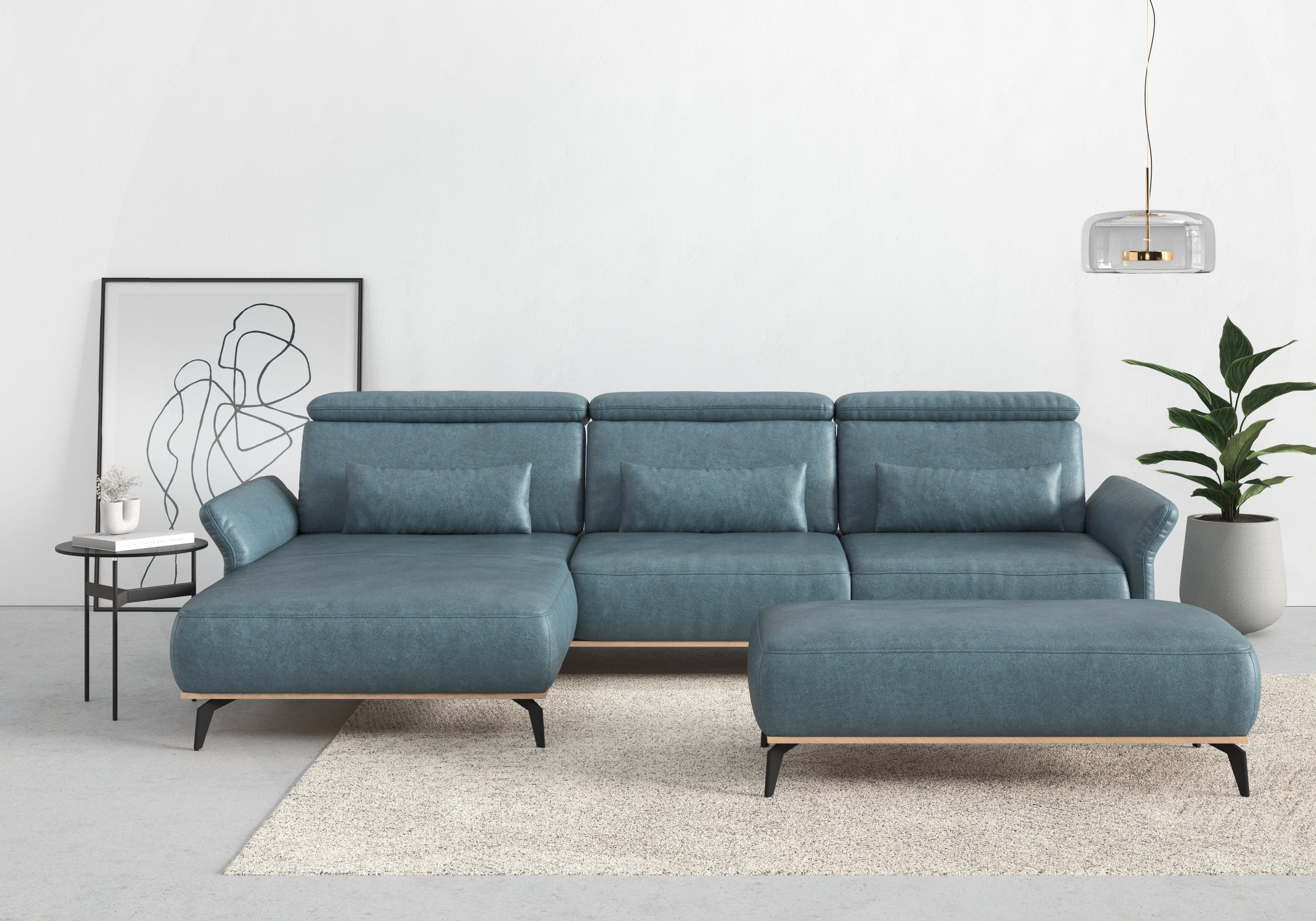 Places of Style Ecksofa Fjord L-Form, günstig online kaufen