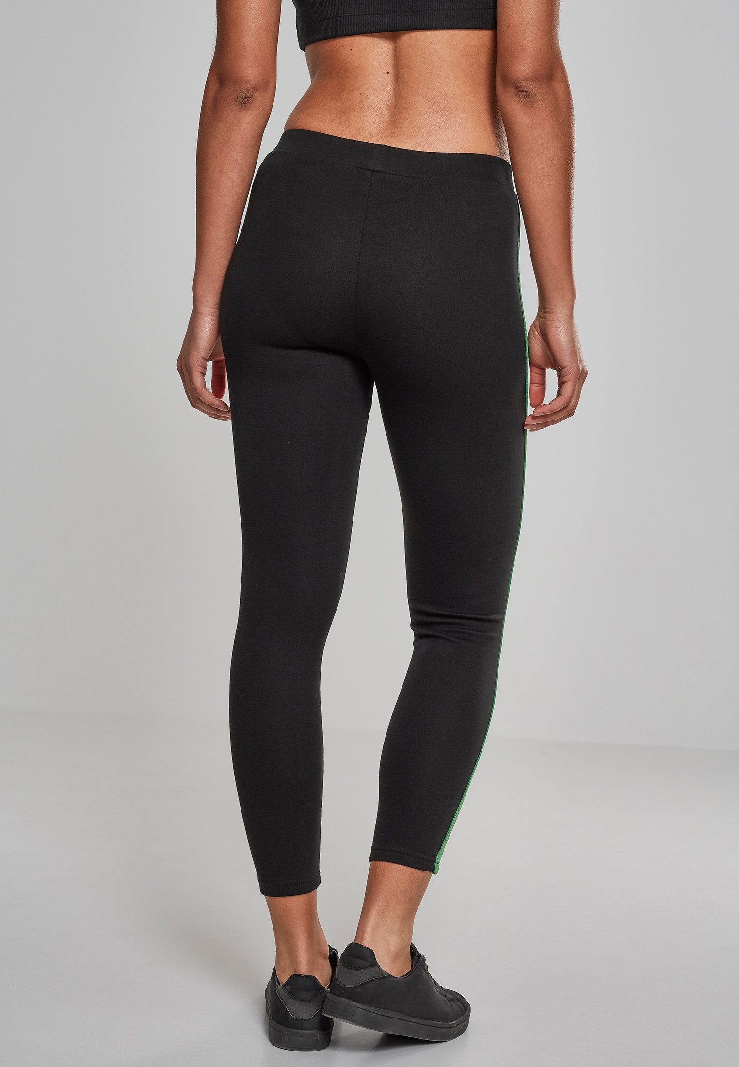 Tape TB1936 black/firered/green 3-Tone URBAN CLASSICS Leggings