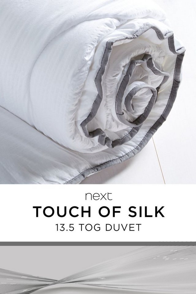 Kunstfaserbettdecke, Touch Of Silk Bettdecke, Next, Füllung: Bezug: 100 %  Polyester, Füllung: 95 % Polyester, 5 %