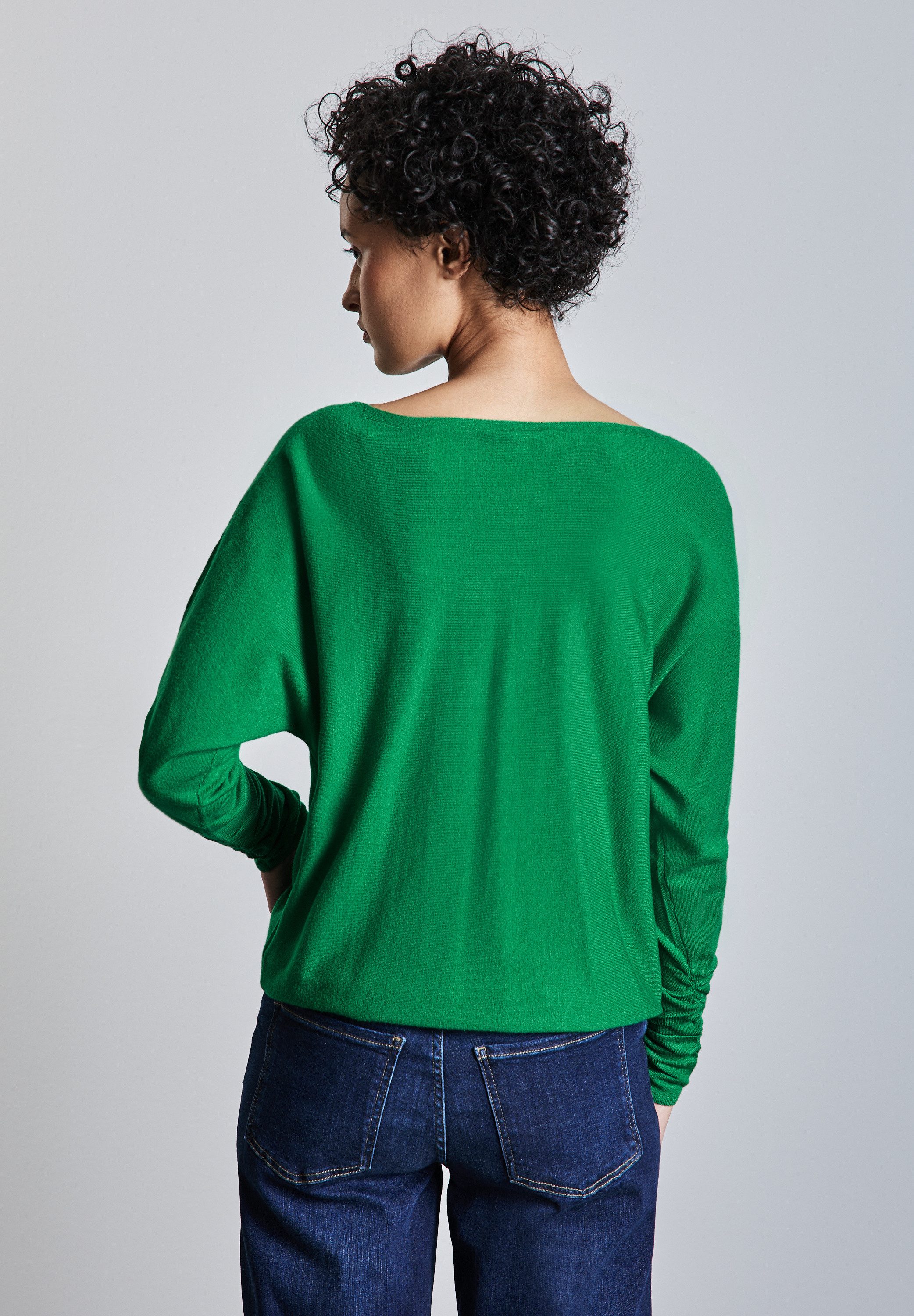STREET ONE Strickpullover, aus softem Materialmix günstig online kaufen