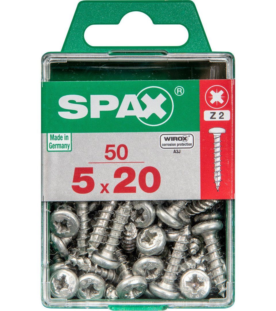 SPAX Holzbauschraube Spax Universalschrauben 5.0 x 20 mm TX 20 - 50