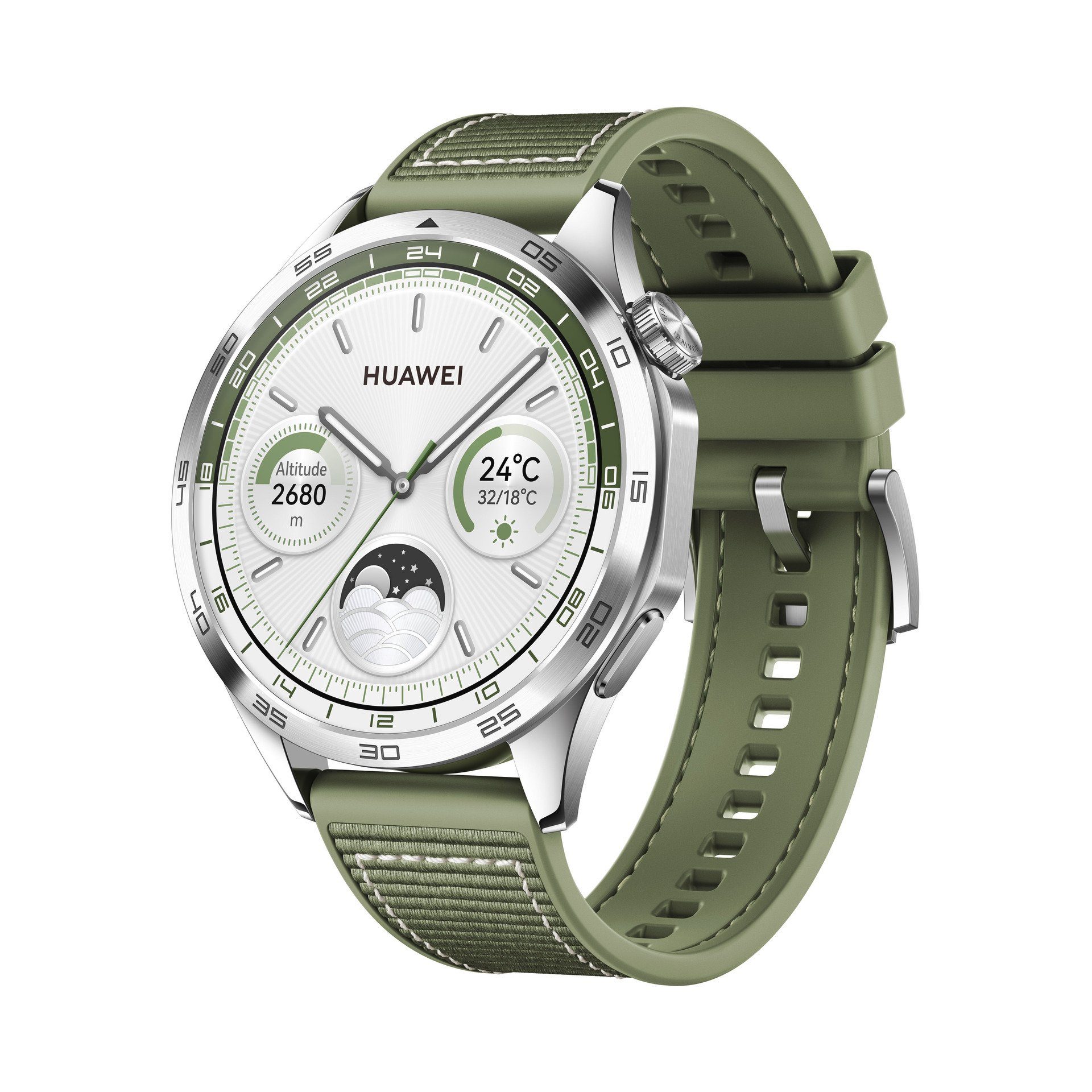 Huawei Watch GT4 46mm Smartwatch (3,63 cm/1,43 Zoll) grün | Grün