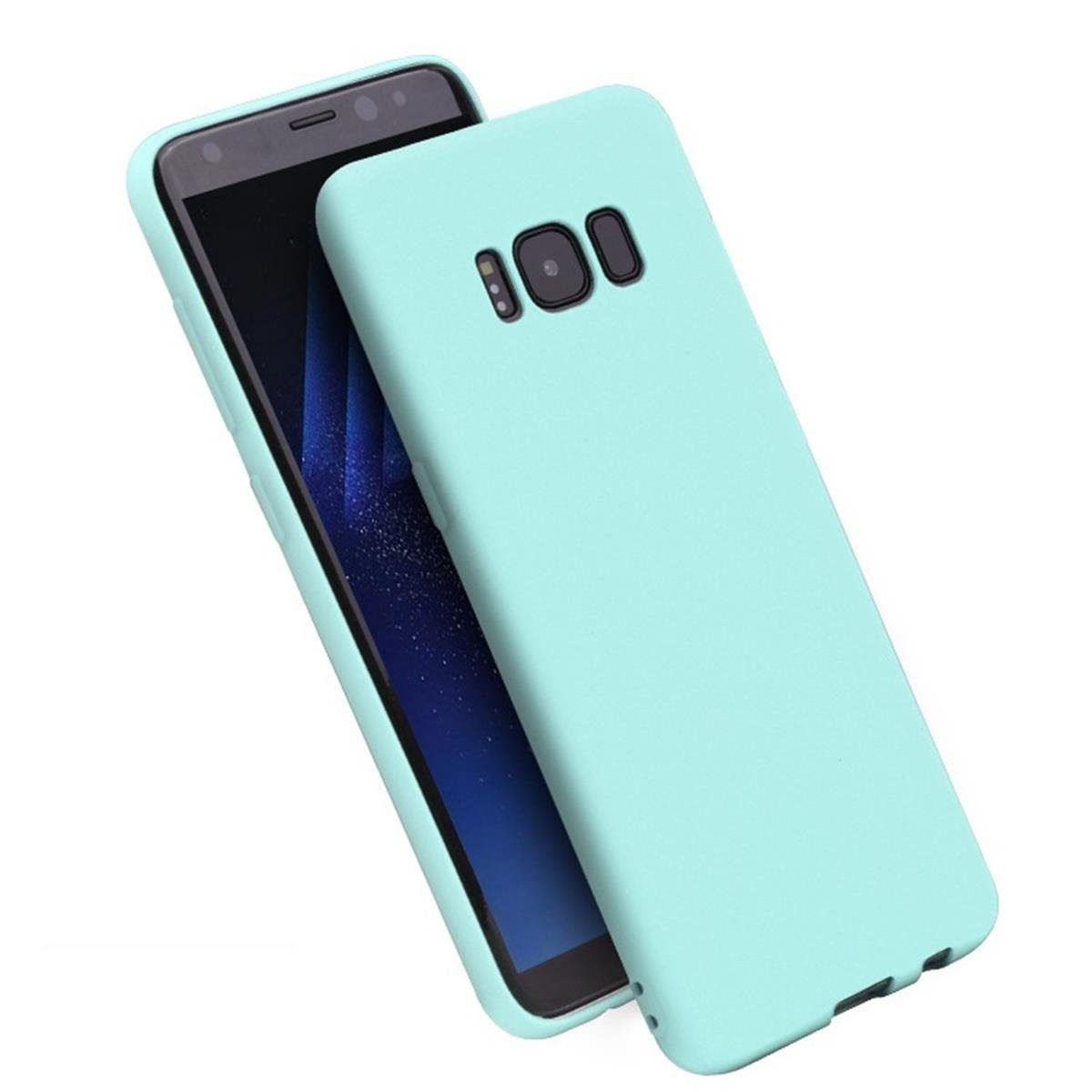 CoverKingz Handyhülle Hülle für Samsung Galaxy S8 Handy Case Silikon Cover Schutzhülle Etui 5,8 Zoll