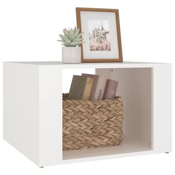 vidaXL Nachttisch Nachttisch Weiß 57x55x36 cm Holzwerkstoff (1-St)