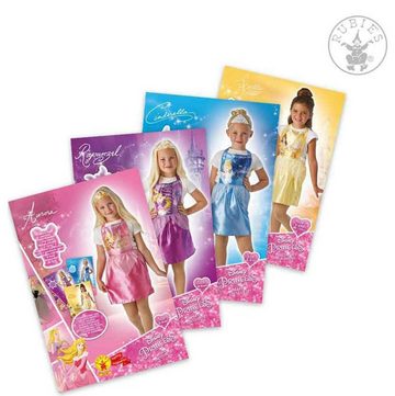 Metamorph Kostüm Disney Prinzessinnen Partypack für Mädchen - 4 Kin, Belle, Aurora, Rapunzel und Cinderella in einem günstigen Set - ideal