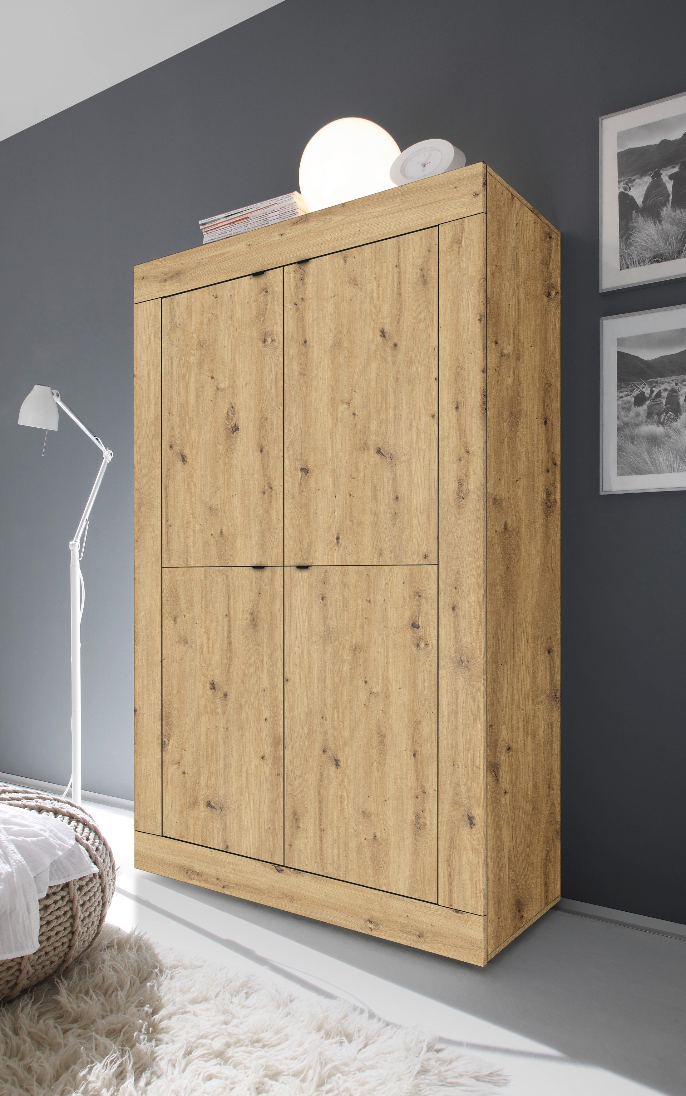 LC Highboard Basic, Höhe 162 cm