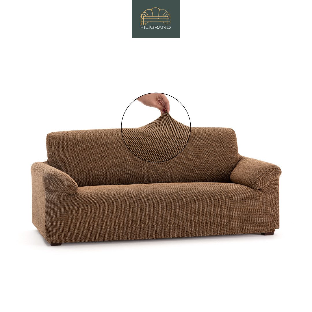 Belmarti Sofahusse luxuriöser und edler Sofabezug, Chenille Oberfläche, hochwertiges und langlebiges Material, made in Spain