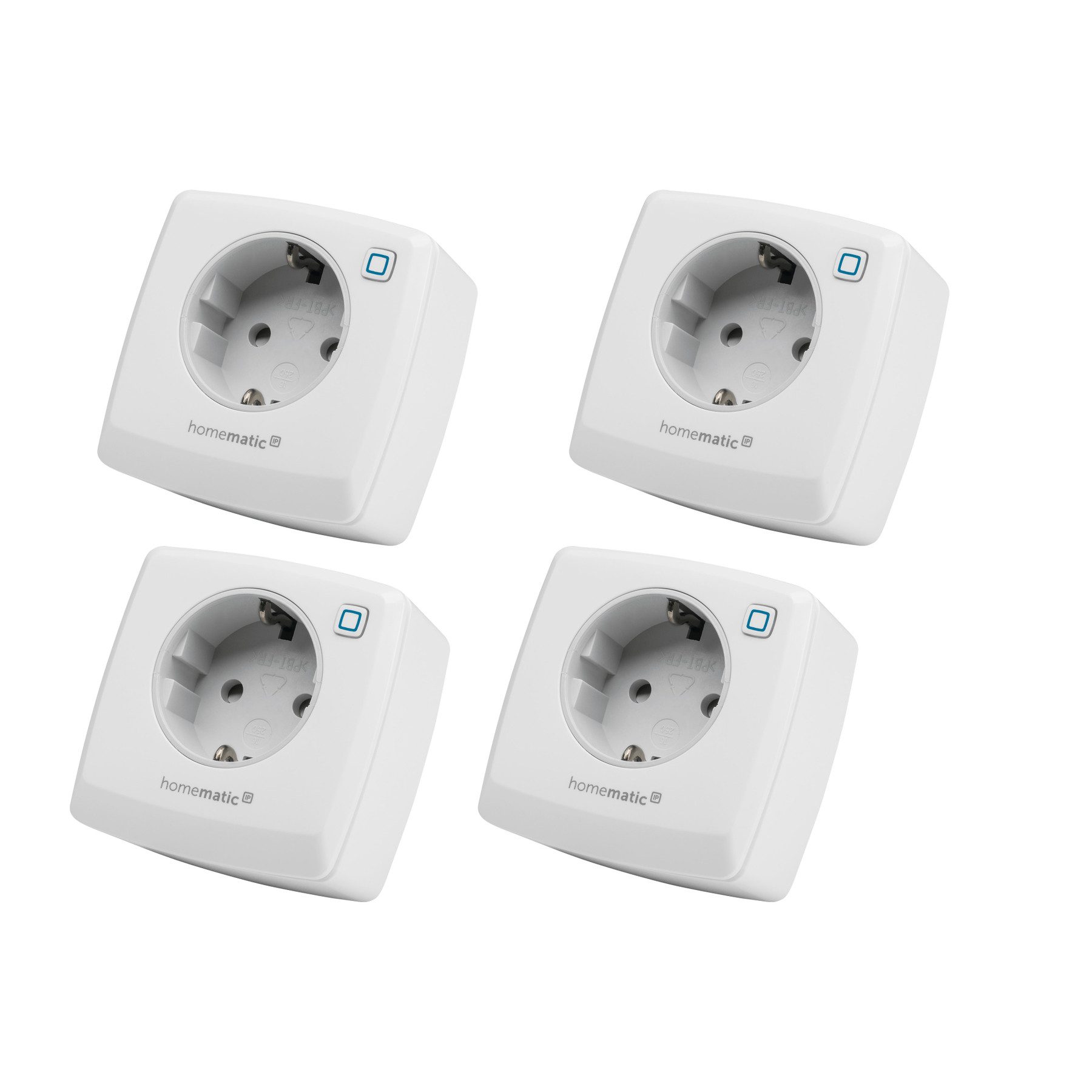 Steckdose HOMEMATIC IP 157337A0, Schalt-Messsteckdose, 4