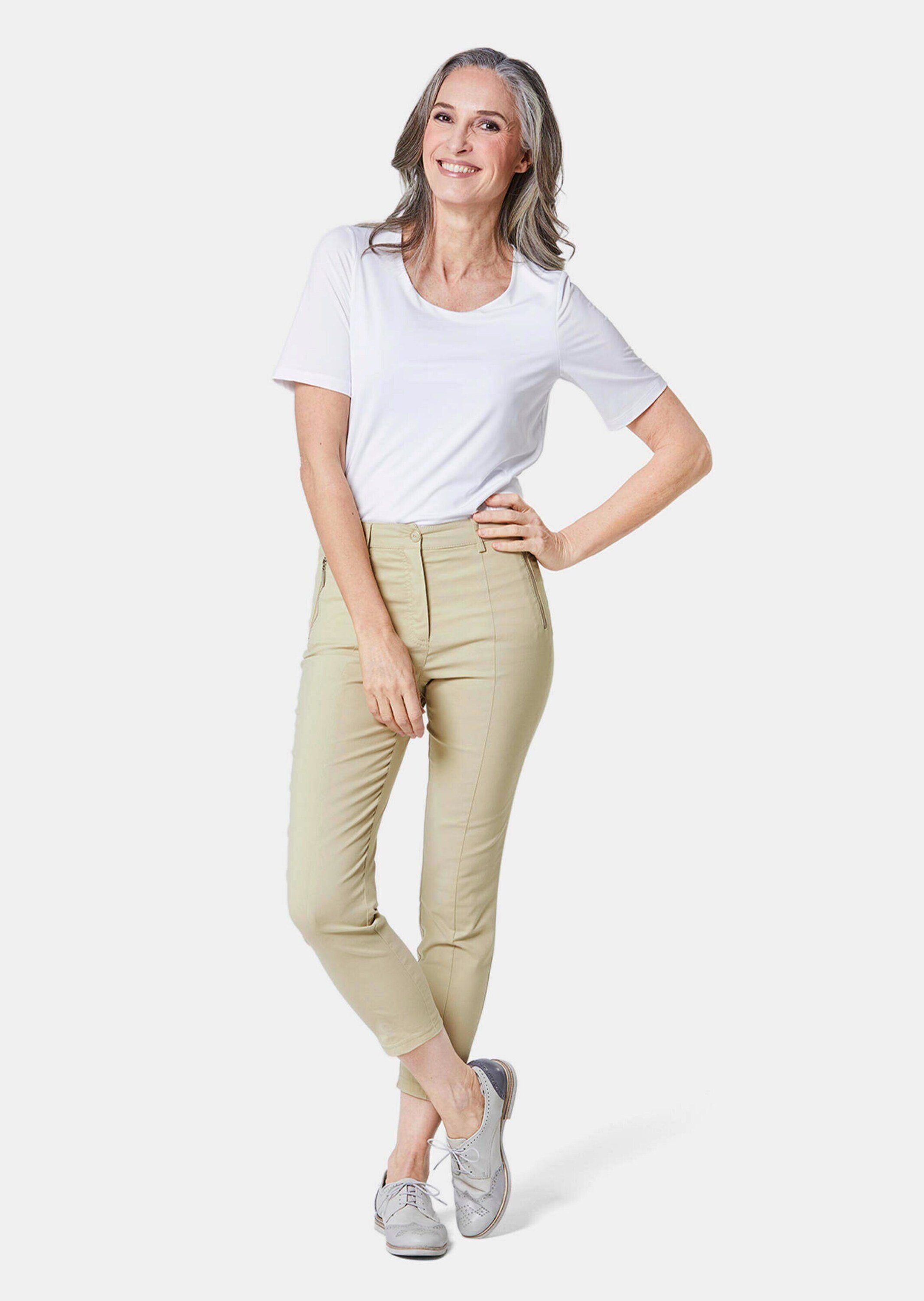 GOLDNER 7/8-Caprijeans Kurzgröße: Elastische Hose mit günstig online kaufen