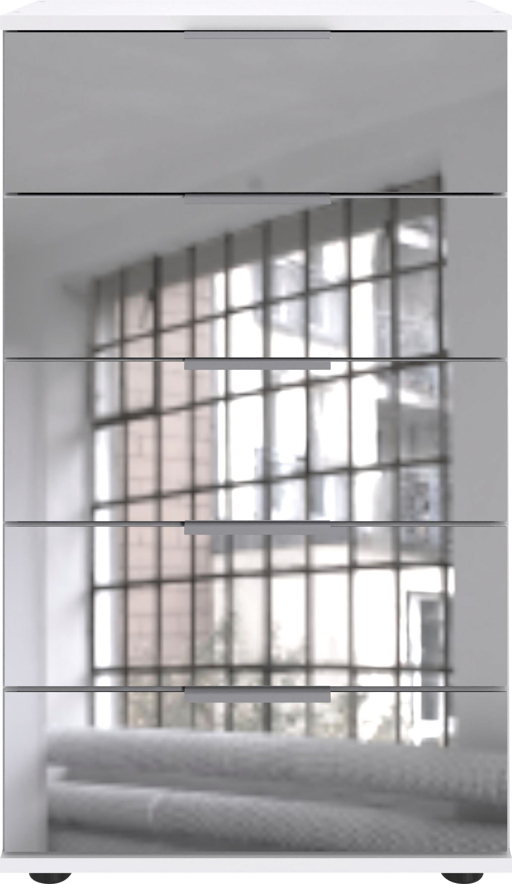 Wimex Schubkastenkommode Easy, mit Glas- oder Spiegelfront