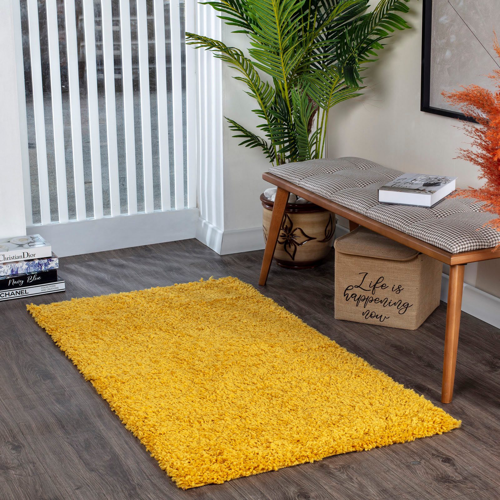 Livabliss Hochflor-Teppich BORACAY, rechteckig, Höhe: 37 günstig online kaufen