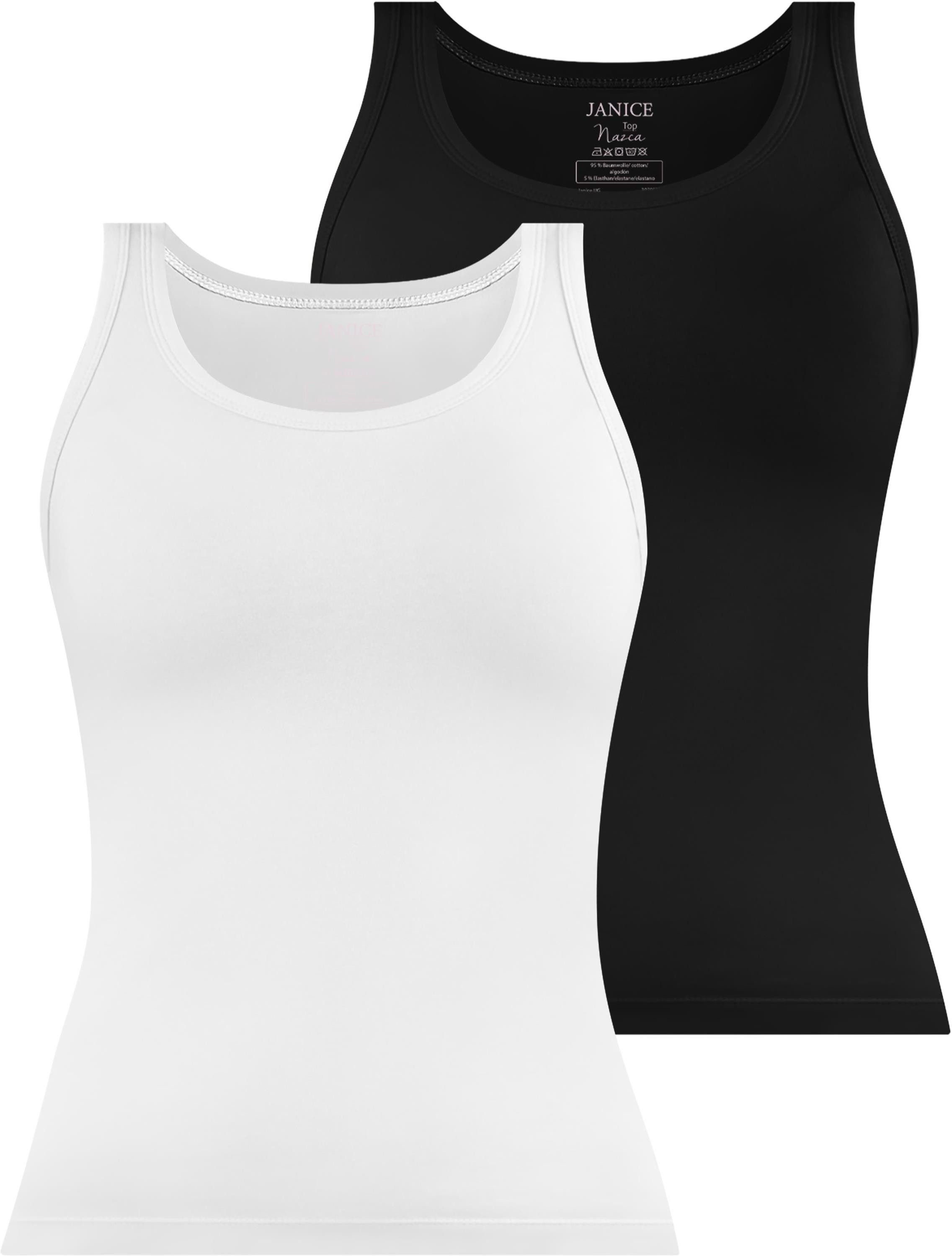 Tanktop 2 x Damen Top Nazca