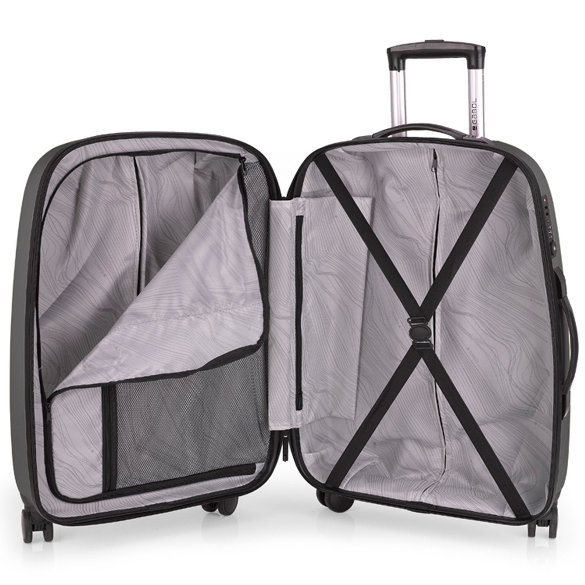 Gabol Hartschalen-Trolley Paradise XP, 4 Rollen, ABS