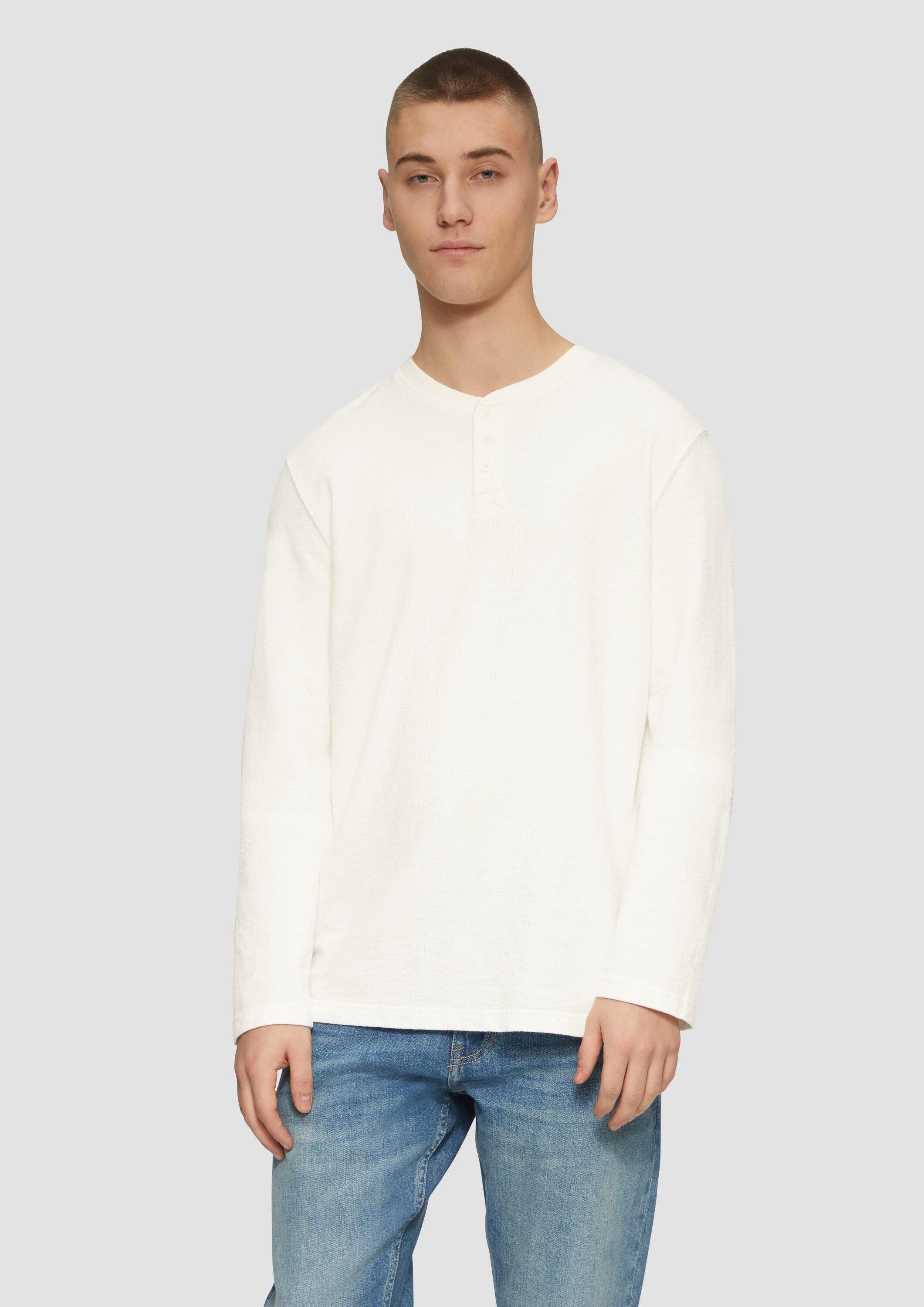 QS Langarmshirt T-Shirt (1-tlg) günstig online kaufen