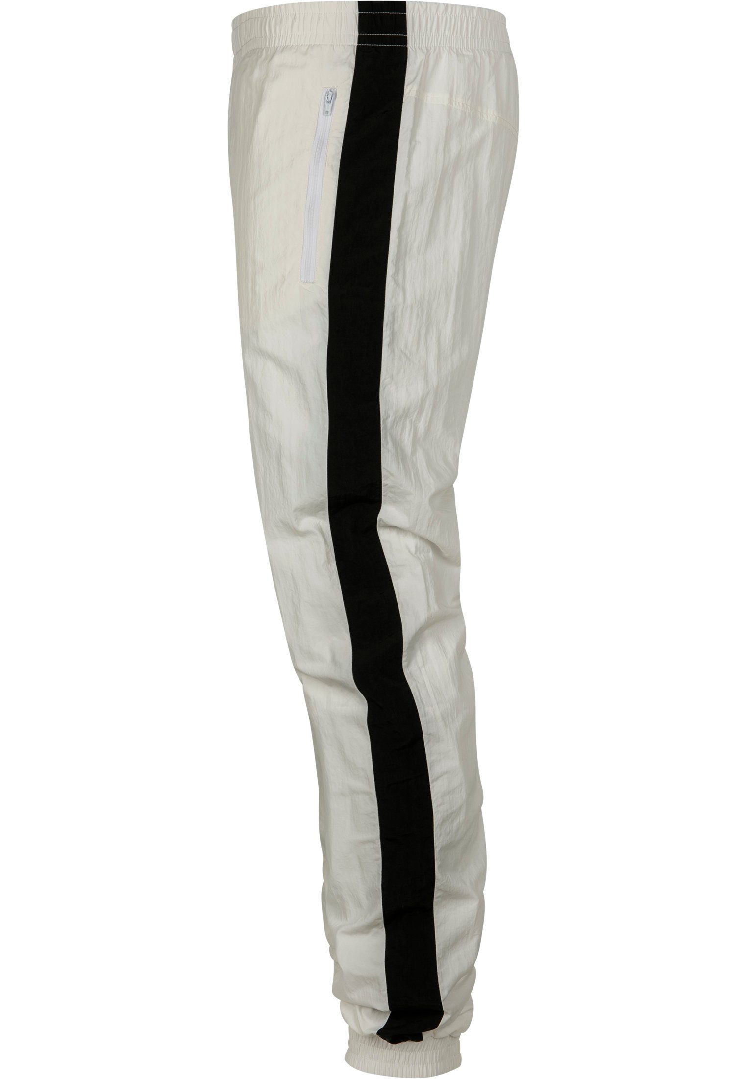 TB2744 Striped Side Jogginghose URBAN wht/blk CLASSICS Crinkle