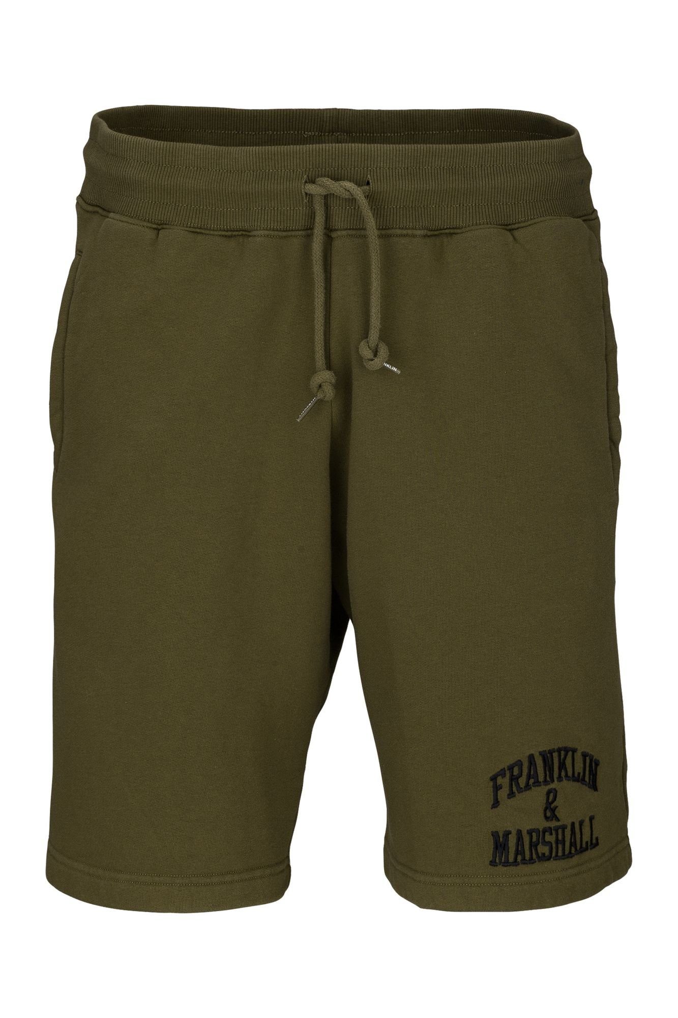 Franklin & Marshall Sweatshorts Baumwollshorts aus reiner Baumwolle