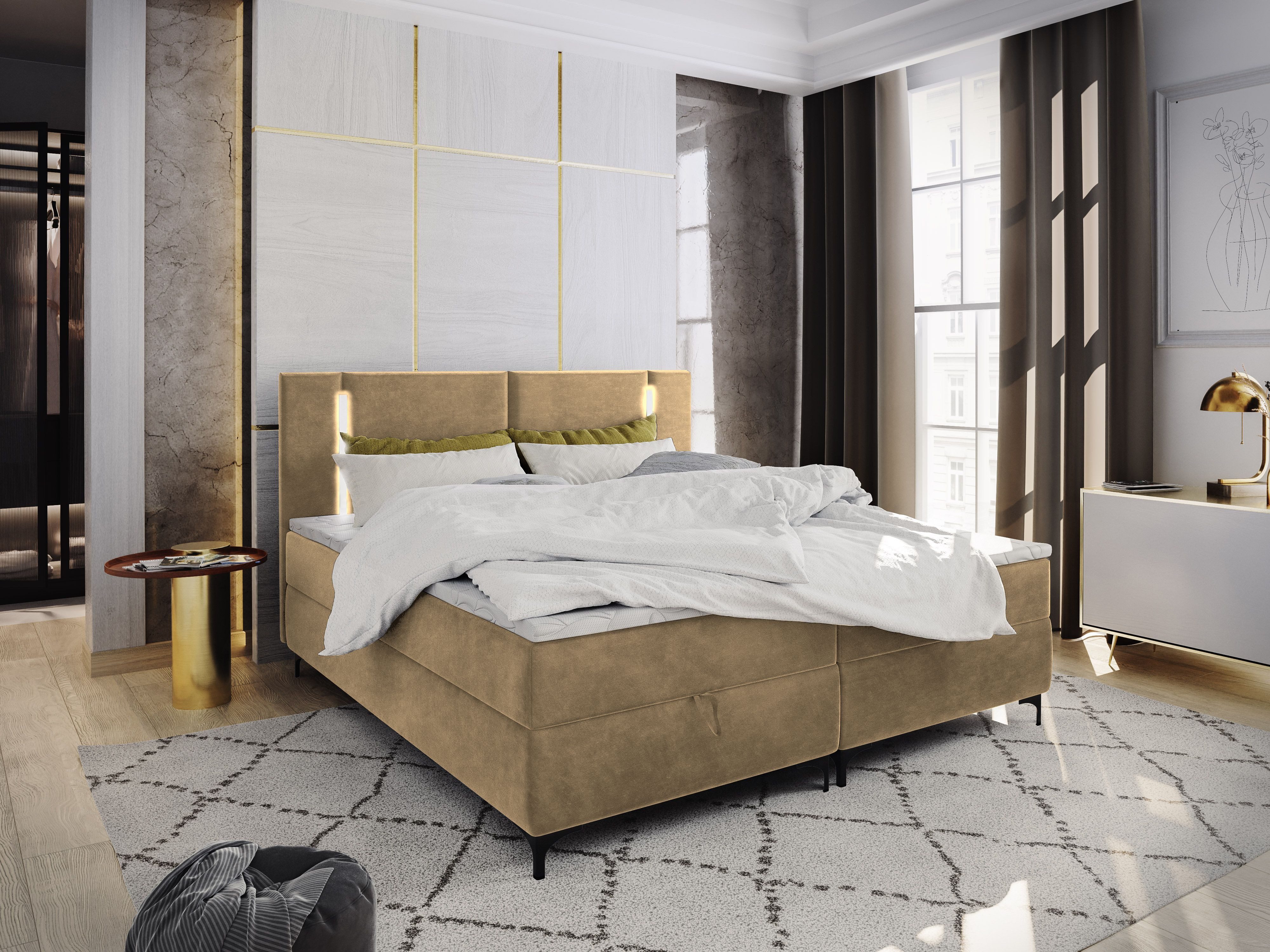 Masseno Boxbett ALBA 140x200 cm mit günstig online kaufen