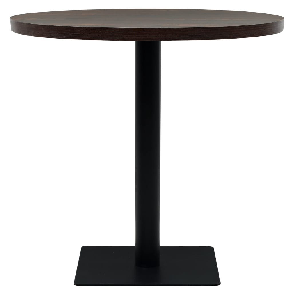 vidaXL Esstisch Bistrotisch MDF und Stahl günstig online kaufen