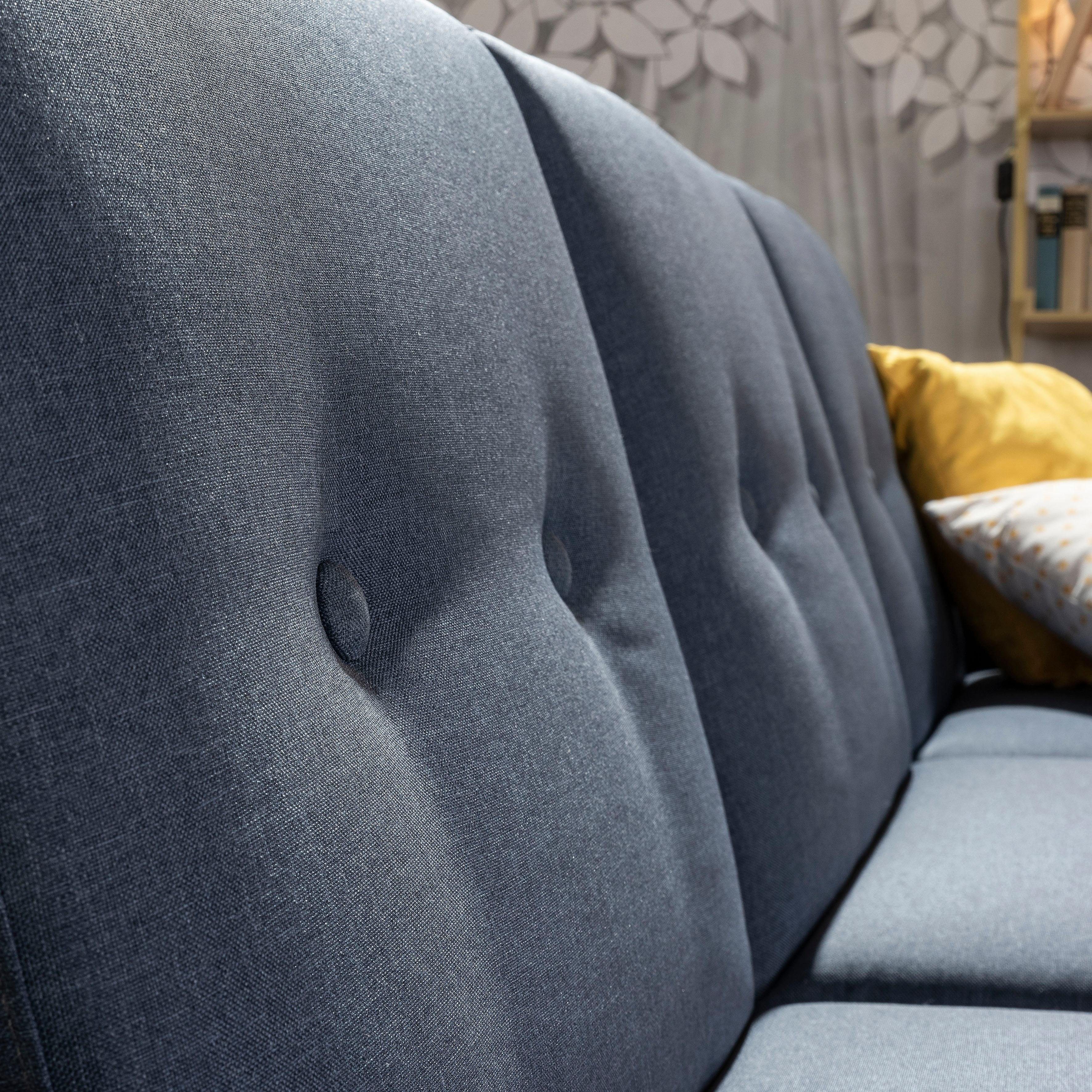 Chill, mit Recamiere, Ecksofa Just Winzer® inklusive Max Rückenverstellung, Schlafsofa Stauraumhocker