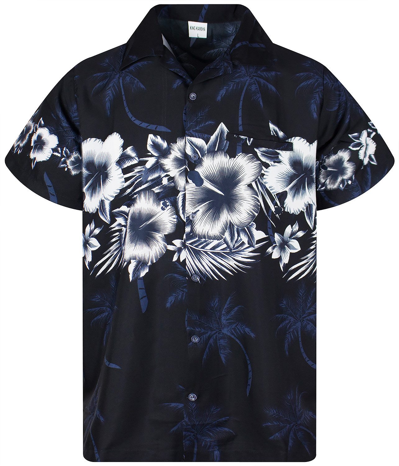 King Kameha Hawaiihemd Flower Chest Funky günstig online kaufen
