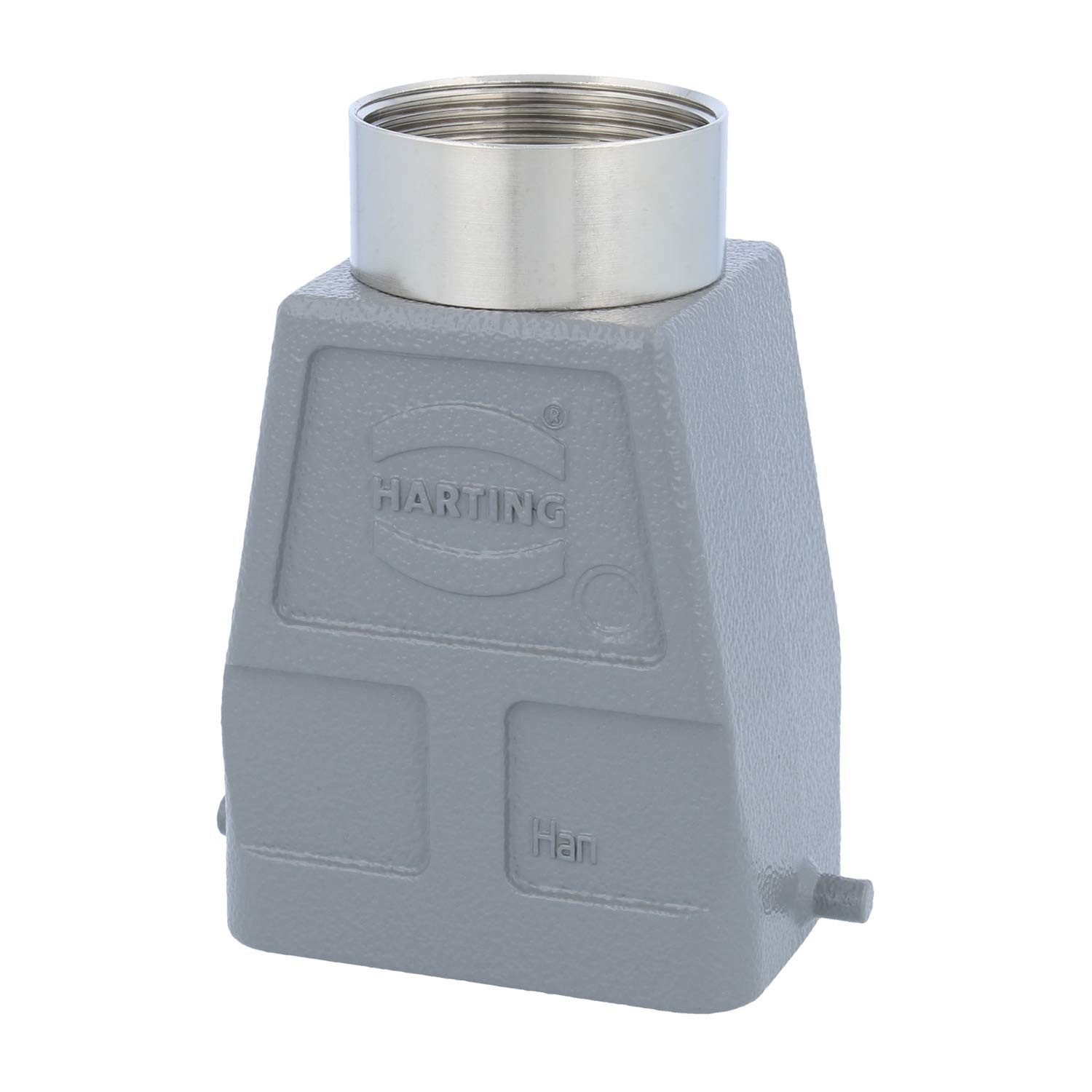 Harting DIN-Stecker Titel:Han 6B Tüllengehäuse hoch, 1xPG29 gerader Kabelabgang, für 1 Bü, Keine Verpackungseinheiten, Kein Mindestauftragswert