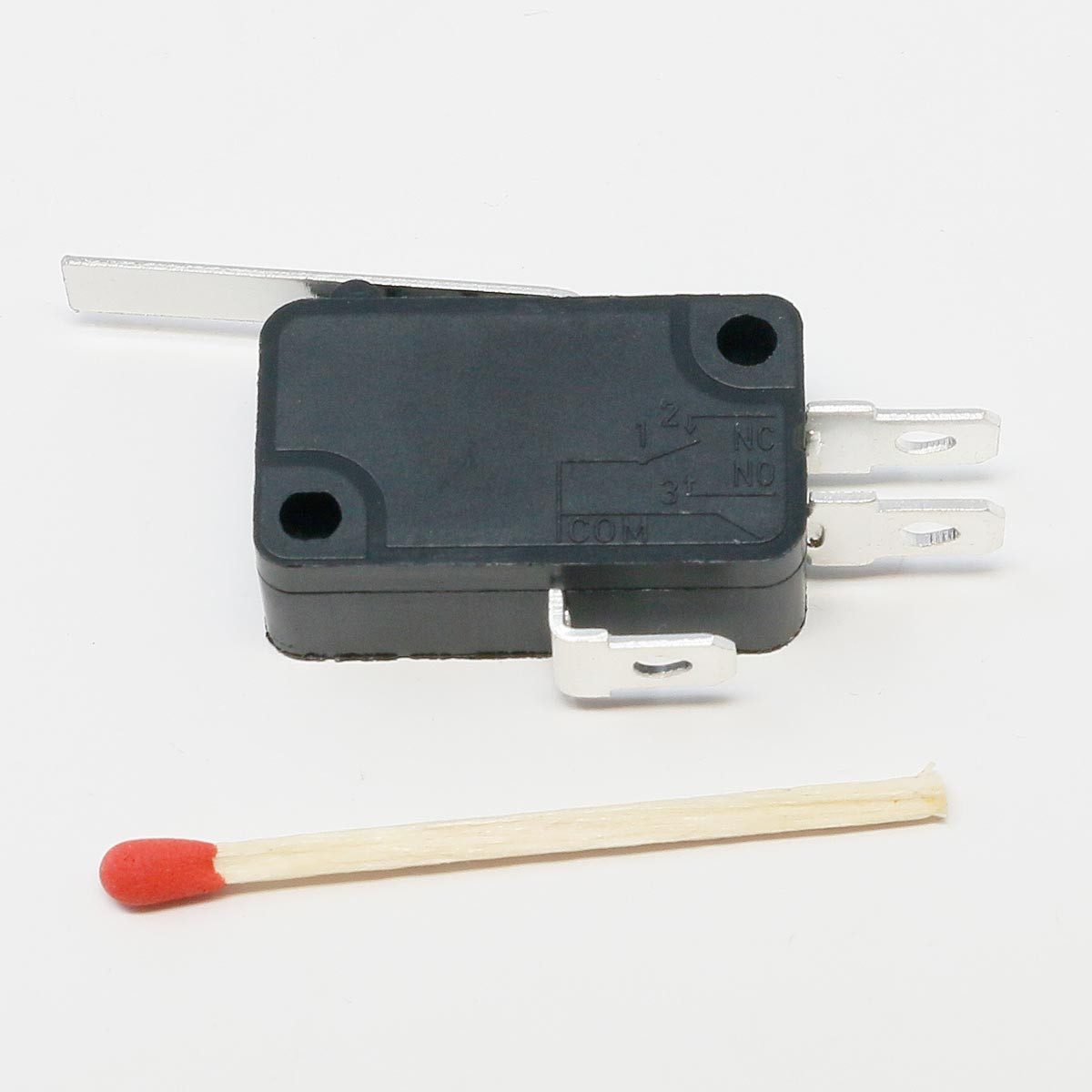 Goobay Schalter Mikroschalter 1-polig, gerader Hebel max. 250V/10A