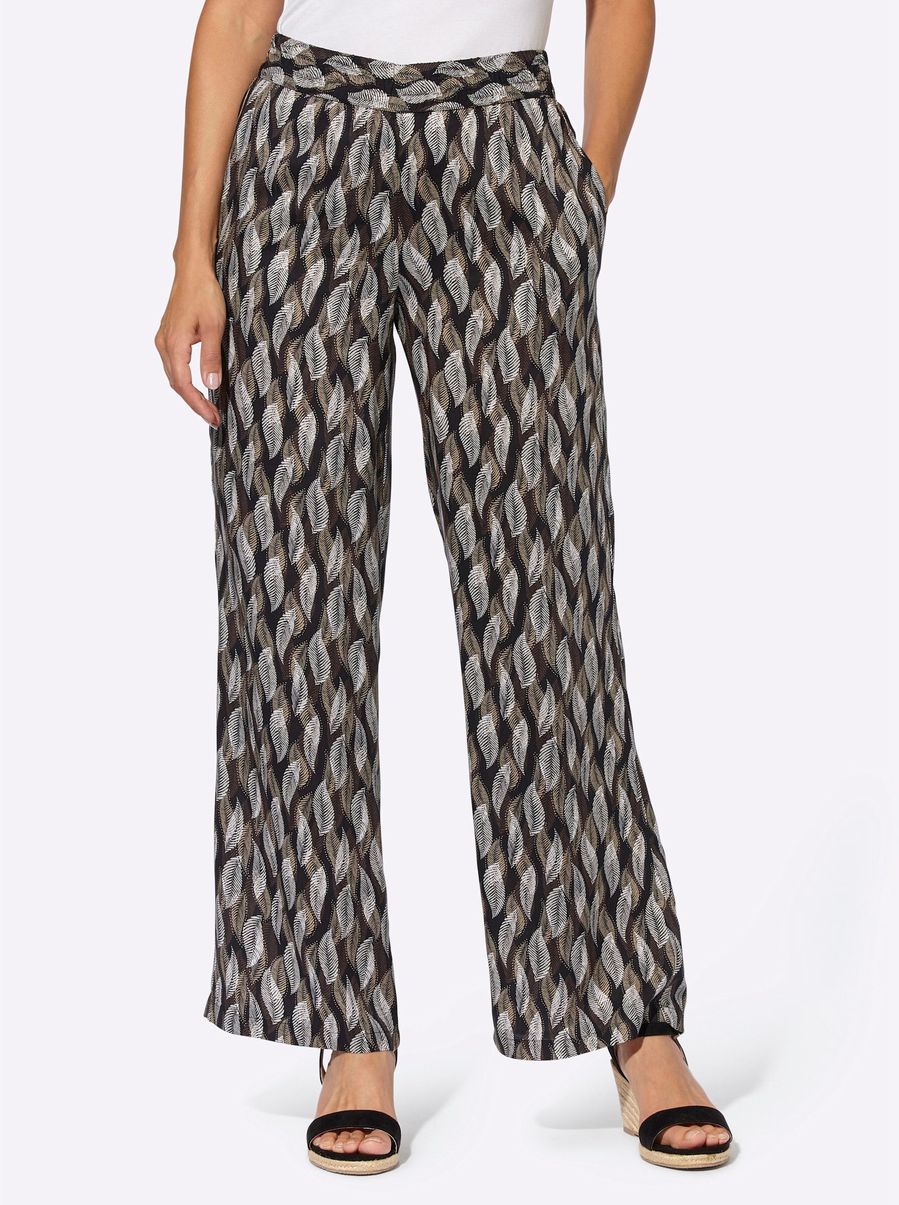 Witt Jerseyhose Druckhose Innenbeinlänge ca. 69 günstig online kaufen