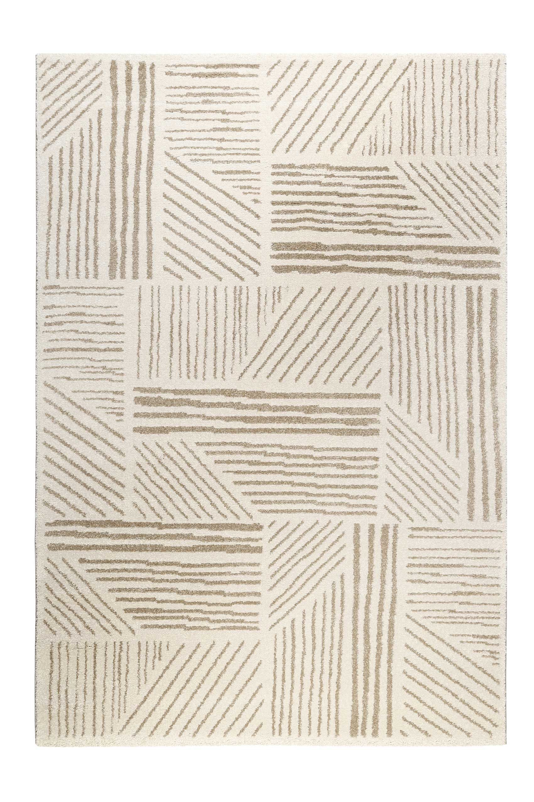 Esprit Teppich Scribble, rechteckig, Höhe: 13 mm, Kurzflorteppich, gewebt, geometrisch, modern, abstrakt, streifen