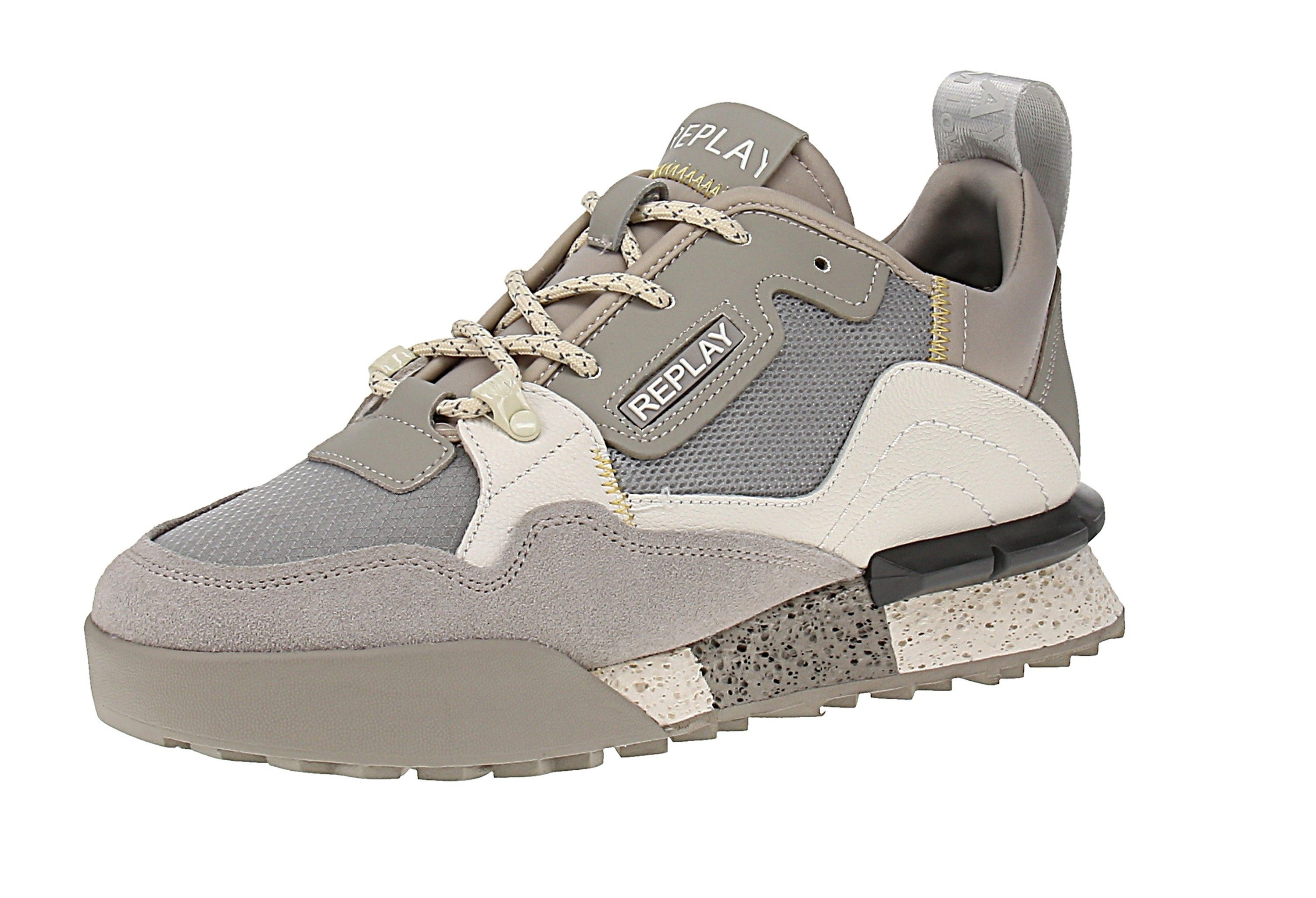 Replay Replay Field Edge 26 GMS1P C0074L - Herren Sneaker - 036-Lt-Grey Sneaker