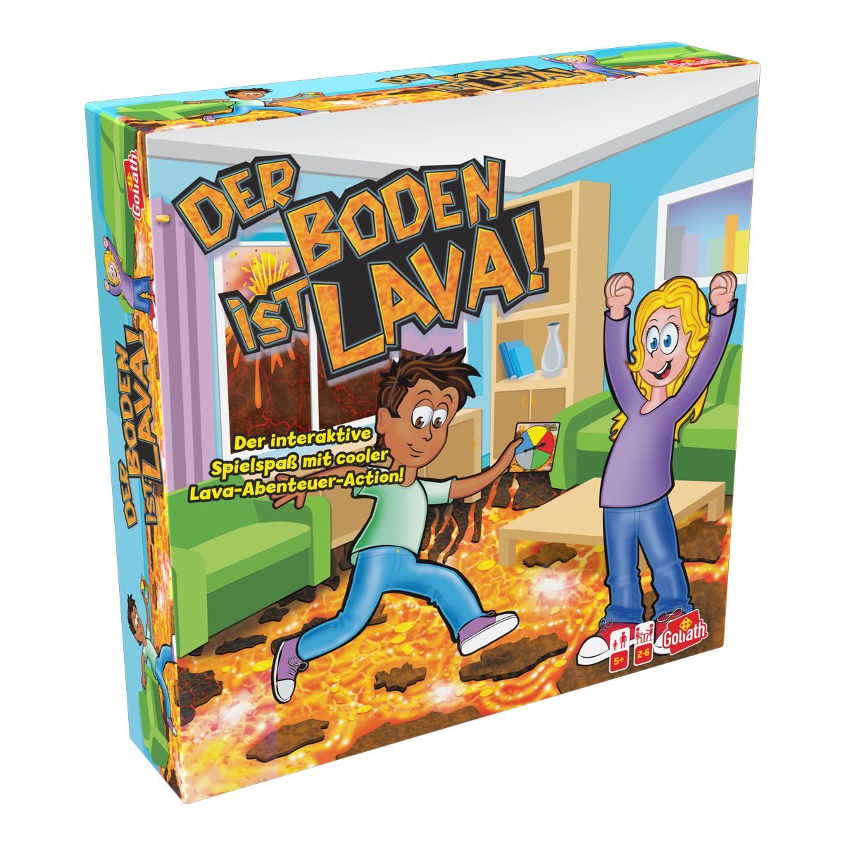Goliath B.V. Spiel Kinder-Spiel Der Boden ist Lava