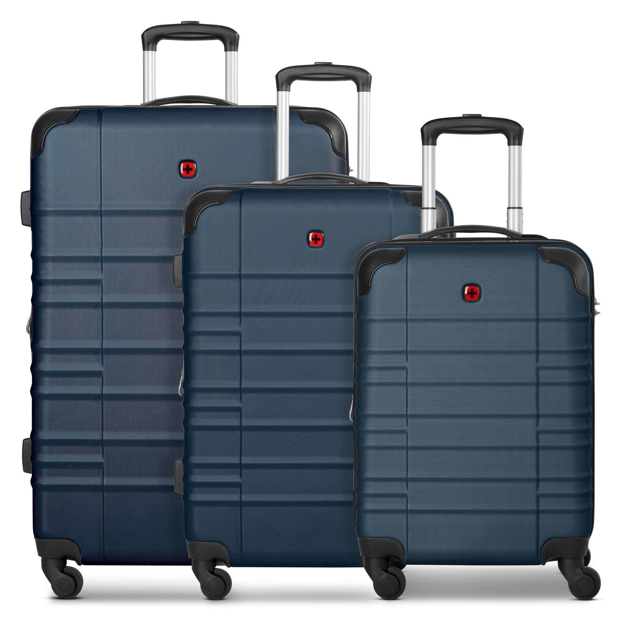 Wenger Trolleyset Amplar Evo, 4 Rollen, (3-teilig, 3 tlg), ABS günstig online kaufen