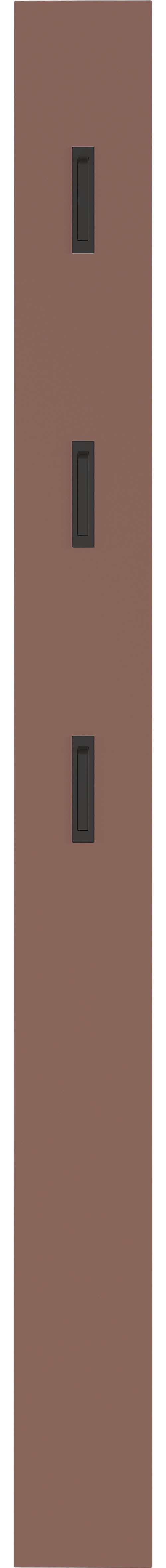 GERMANIA Garderobenpaneel Ameca (1 St), Paneel mit drei ausklappbaren Haken aus Metall