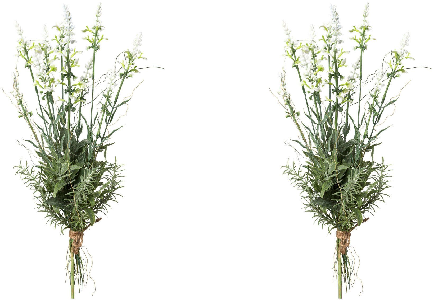 Kunstpflanze Salvien-Mix-Busch Salvie, Creativ green, Höhe 48 cm