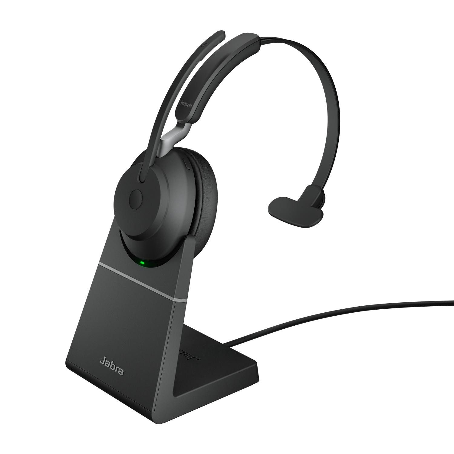 Jabra Jabra Evolve2 65 - UC Mono - Mit Ladestation - Kopfhörer - Kopfband - Headset