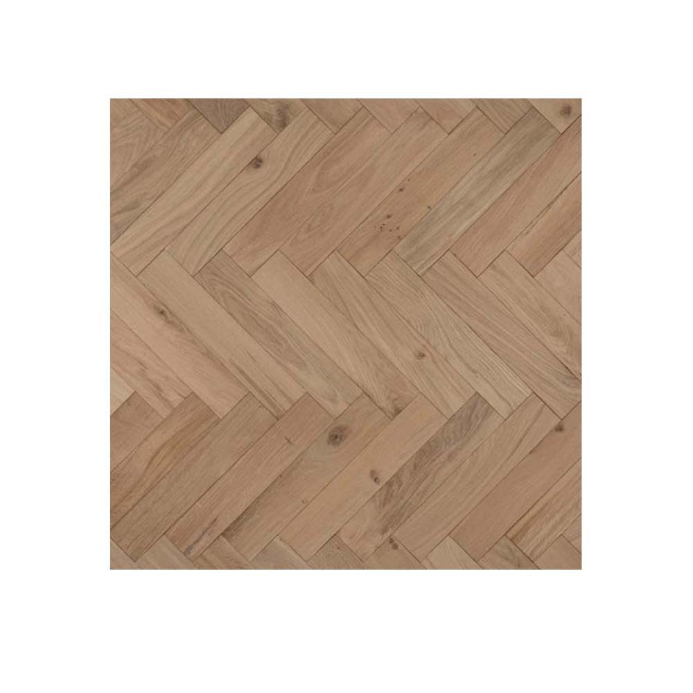 Woodstore24 Parkett Eiche Parkett, Fischgrät naturbelassen, 14 x 125 x 600 mm, Natur
