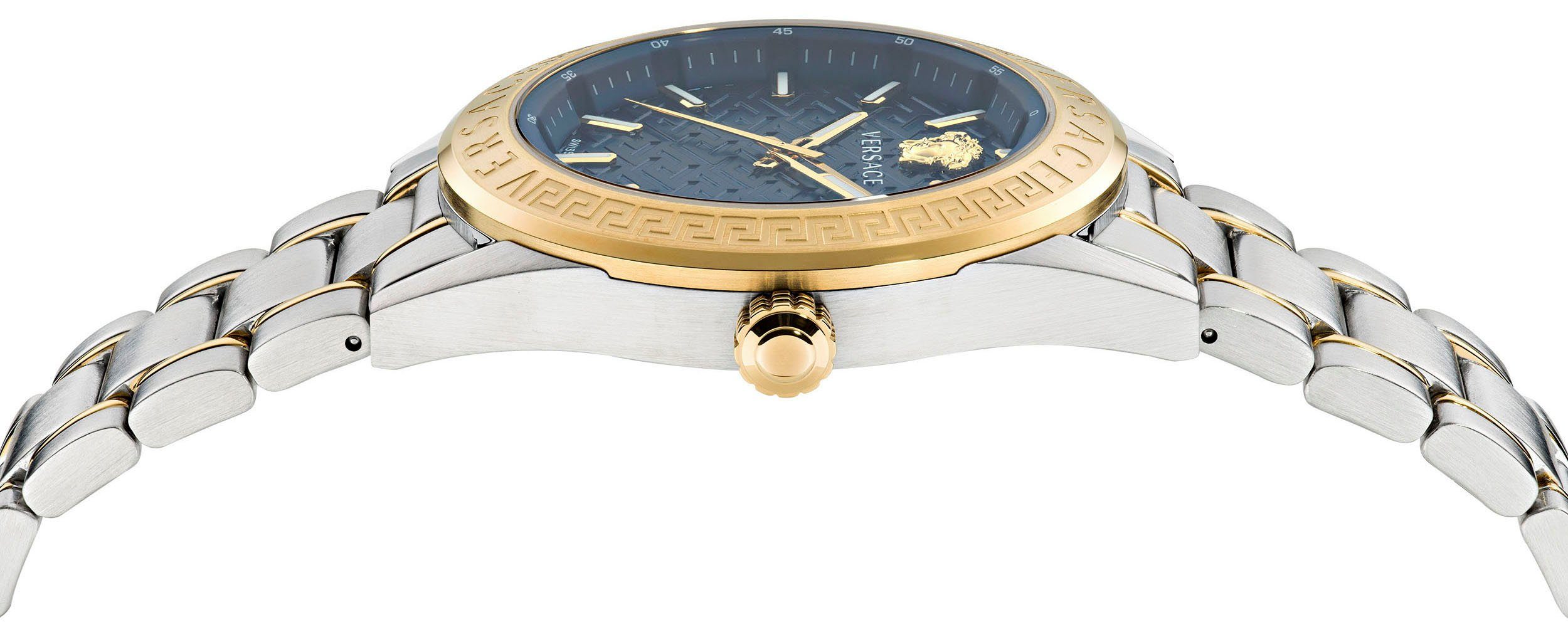 VE6A00523 bicolor Quarzuhr Versace V-CODE,