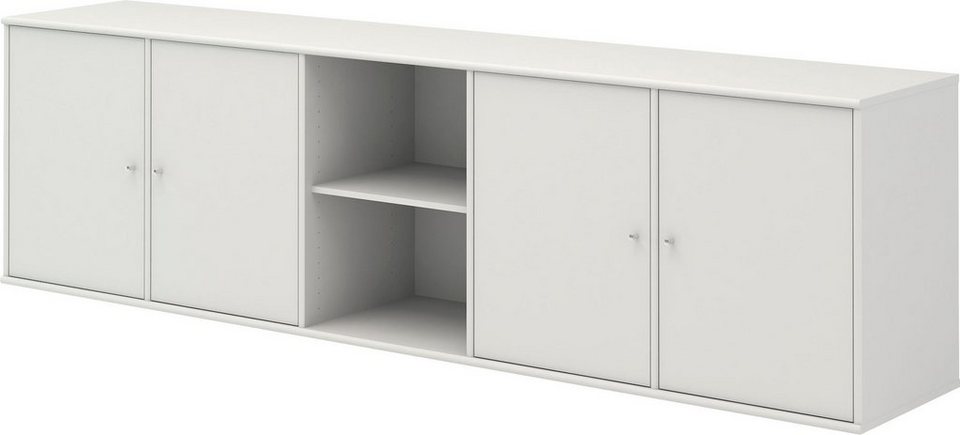 Hammel Furniture Sideboard Mistral, Hochwertig Schrank, hängend/stehend  montierbar, mit Türen, B: 220 cm, anpassungsbar Designmöbel