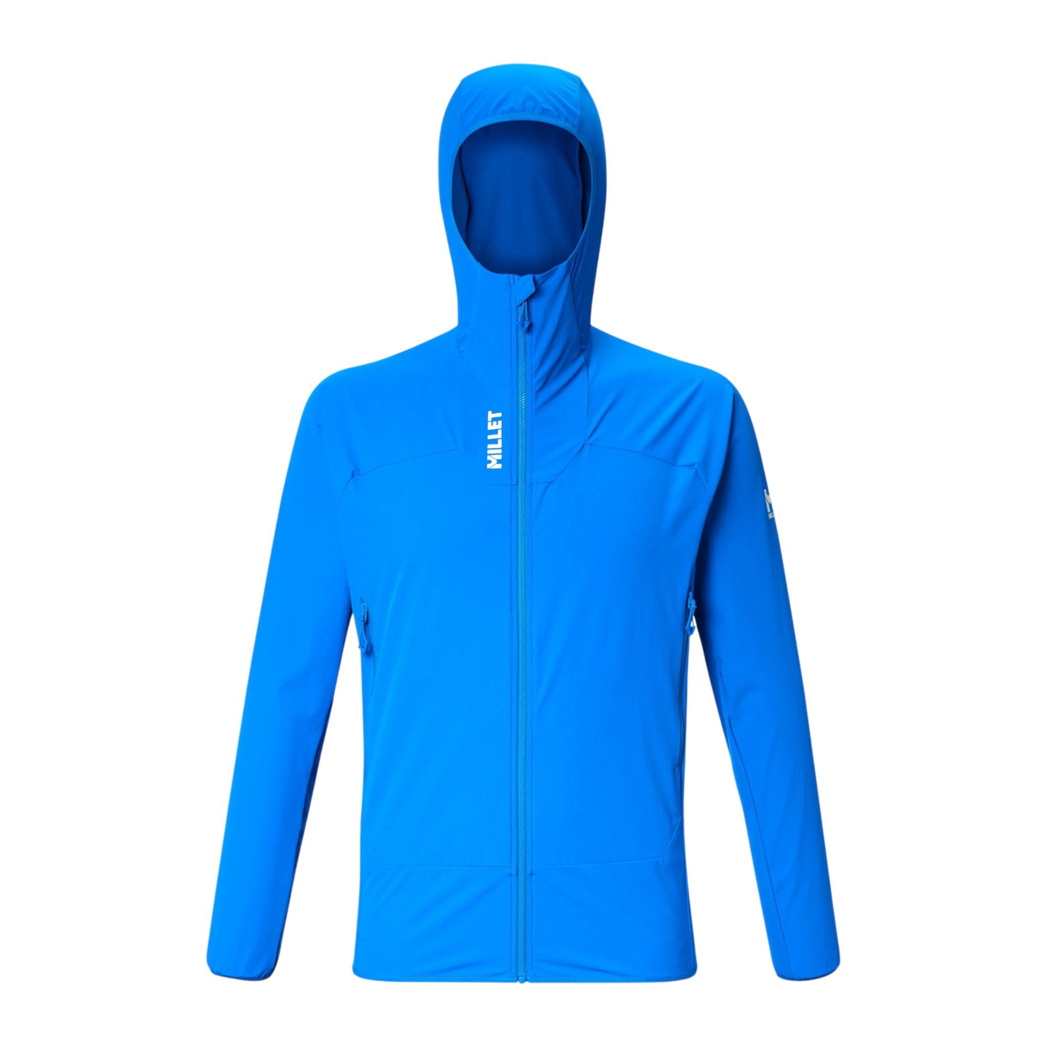 Millet Softshelljacke Kamet XCS Light Hoodie (atmungsaktiv, optimale Bewegungsfreiheit) blau