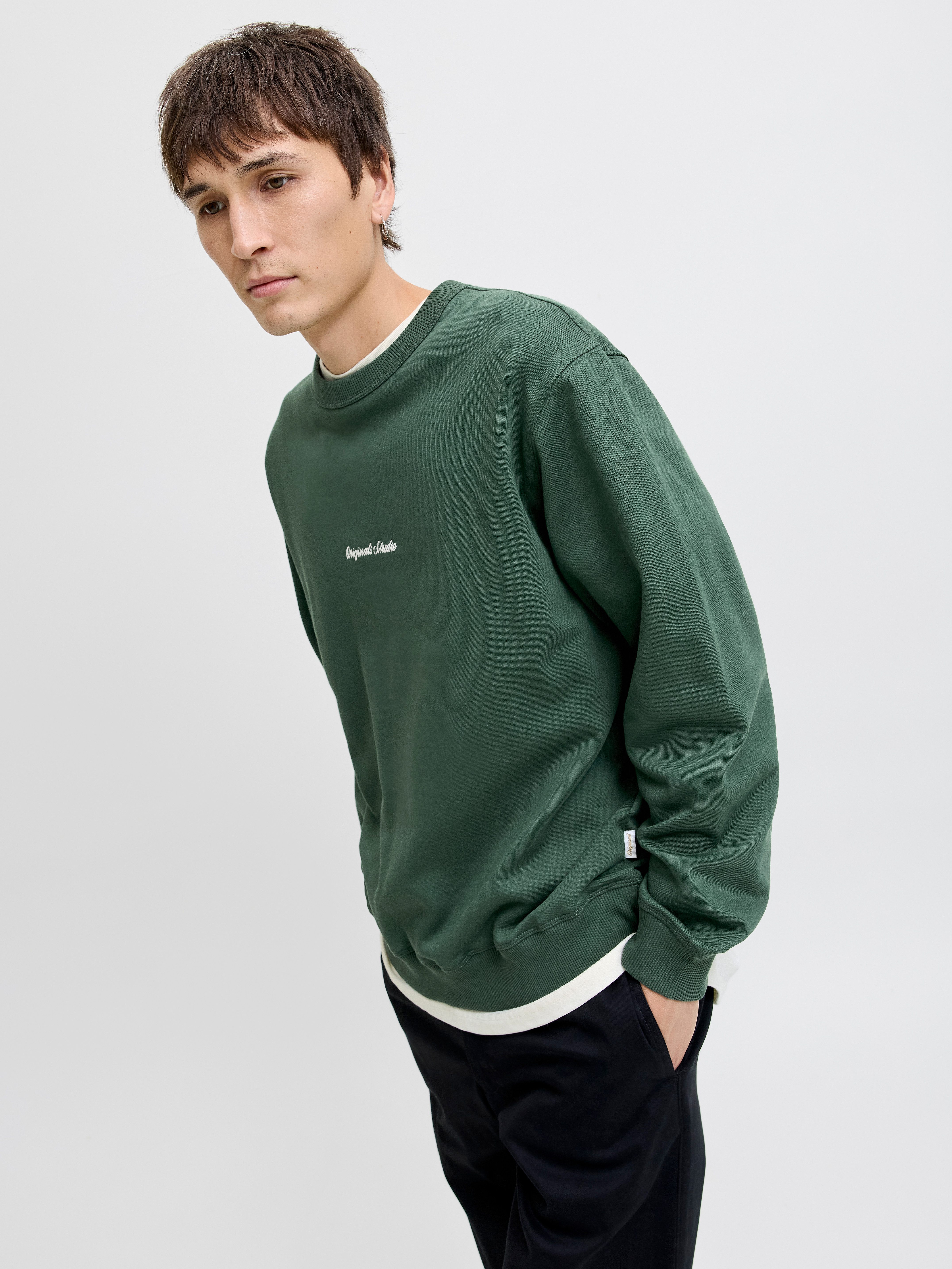 Jack & Jones Sweatshirt JORNORREBRO EMB günstig online kaufen