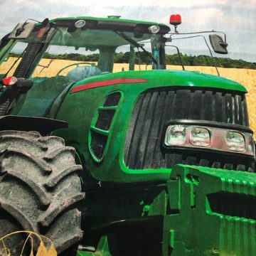 Kinderbettwäsche Traktor, ESPiCO, Renforcé, 2 teilig, Trecker, Bulldog, Landmaschine
