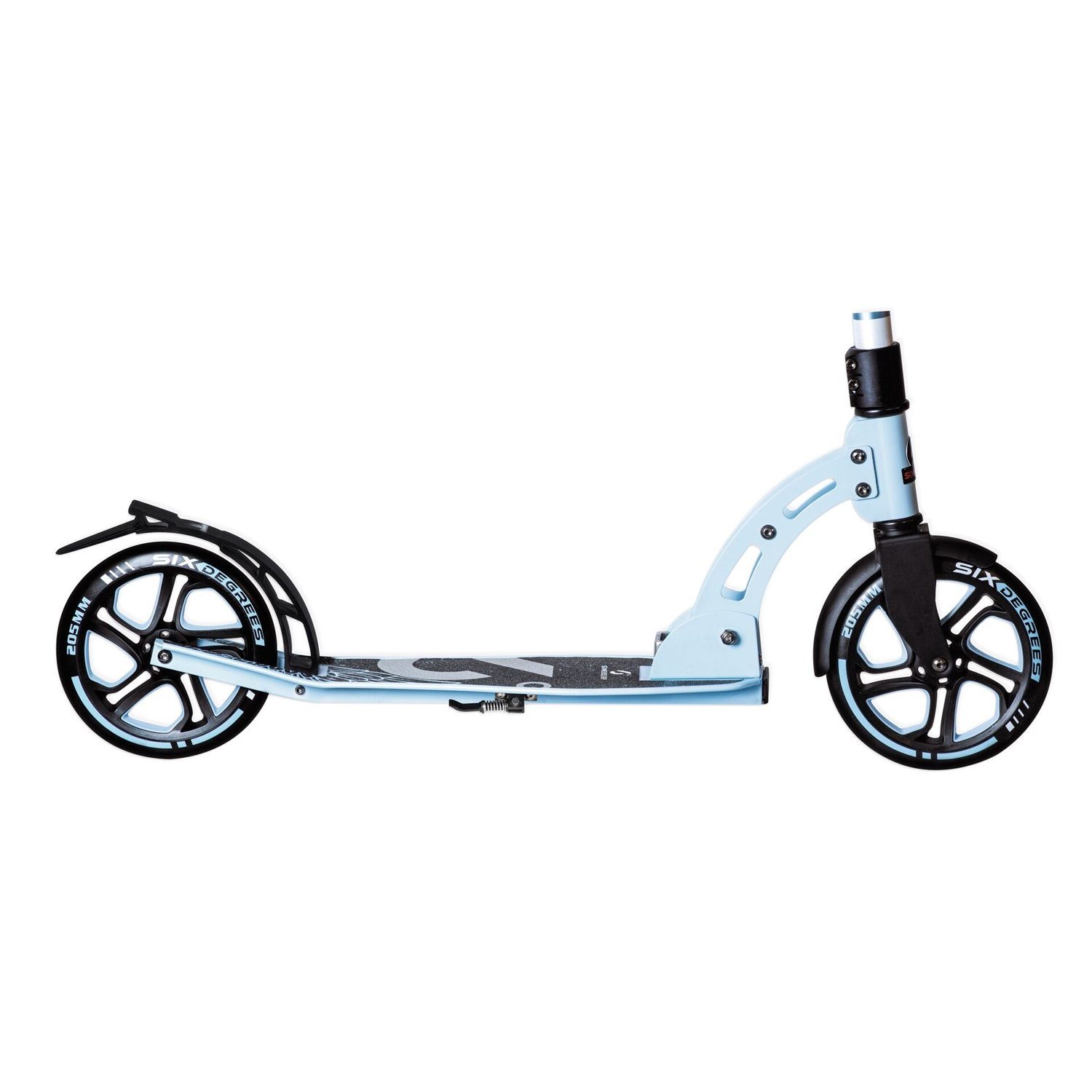 Scooter pastell-blau Aluminium DEGREES & sports SIX Scooter toys mm 205 authentic 568