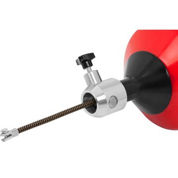 MSW Rohrreinigungsspirale Elektrische Abflussspirale Rohrreinigungsmaschine, L: 55 cm