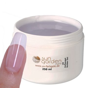 Sun Garden Nails Nagellack 1000 ml UV Classic Gel - Aufbaugel Klar in 4x250ml Tiegel