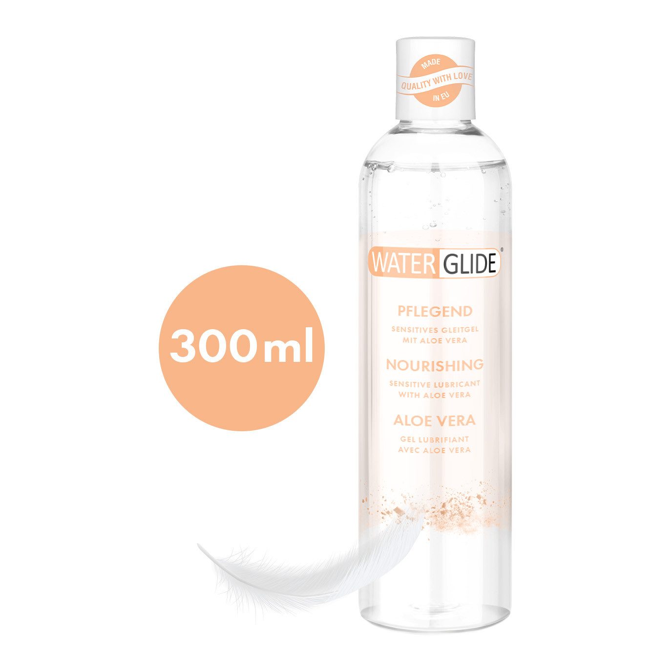 EIS Stimulationsgel EIS Waterglide 'Pflegend', 300ml, Gleit-& Erlebnisgel, wasserbasiert, 0-tlg.