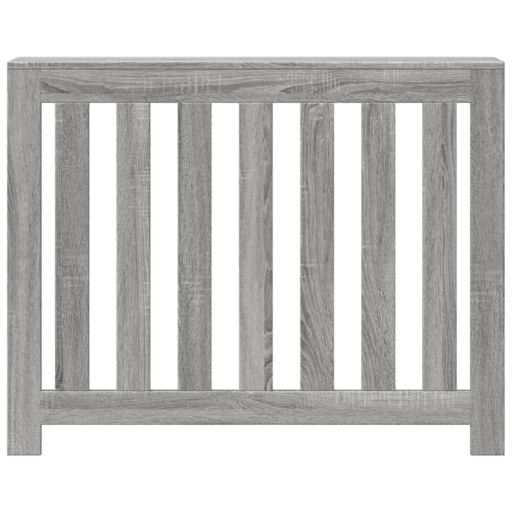 vidaXL Heizungsverkleidung 104 x 20 x 82 cm Heizkörperverkleidung Grau Sonoma 104x20x82 cm Spanpl