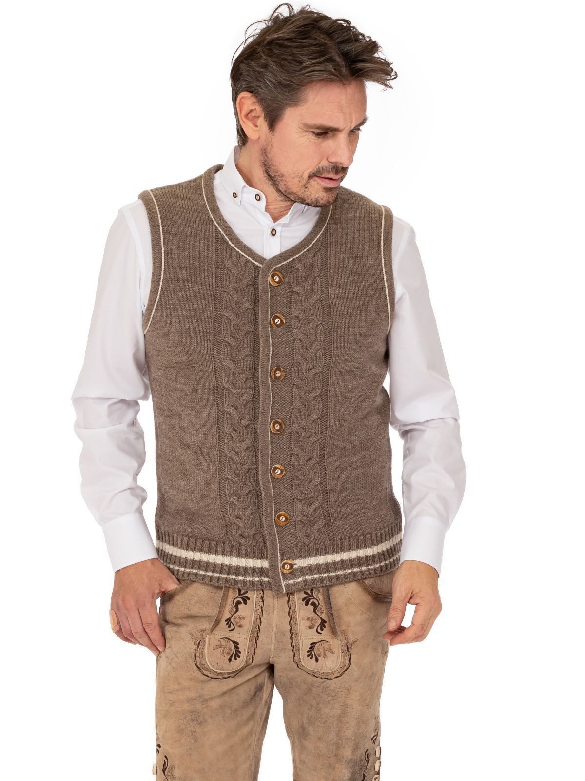Trachtenglück Trachtenstrickjacke FELD