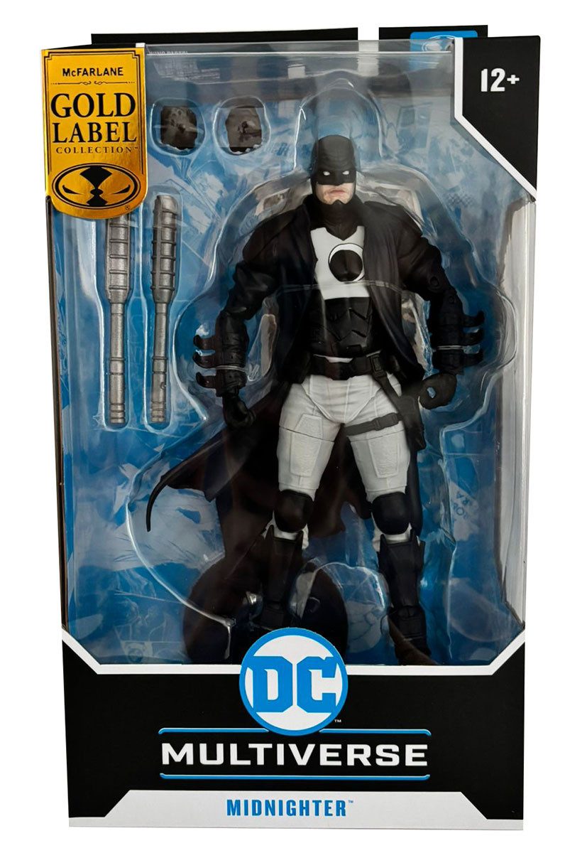Actionfigur DC Multiverse, Midnighter Classic, Actionfigur mit beweglichen Gelenke