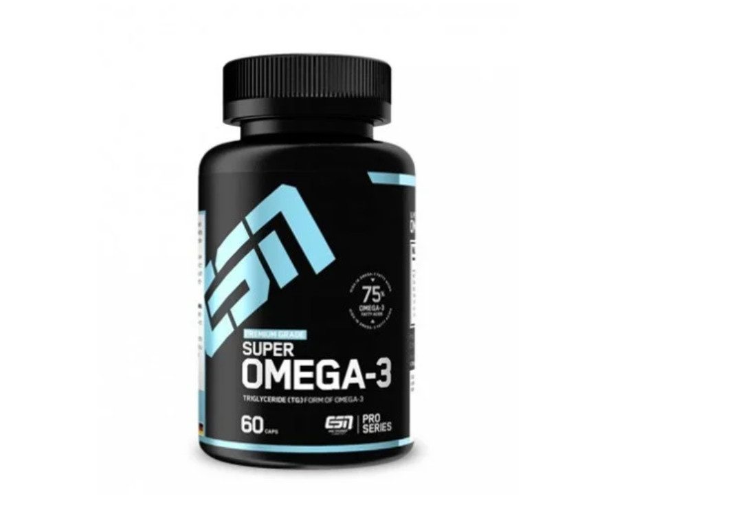 ESN ESN Omega 3 60 Kapsel Kapseln, 1 er Packung à 200 g, Enthält Omega-3 Fettsäuren, Mit EPA und DHA