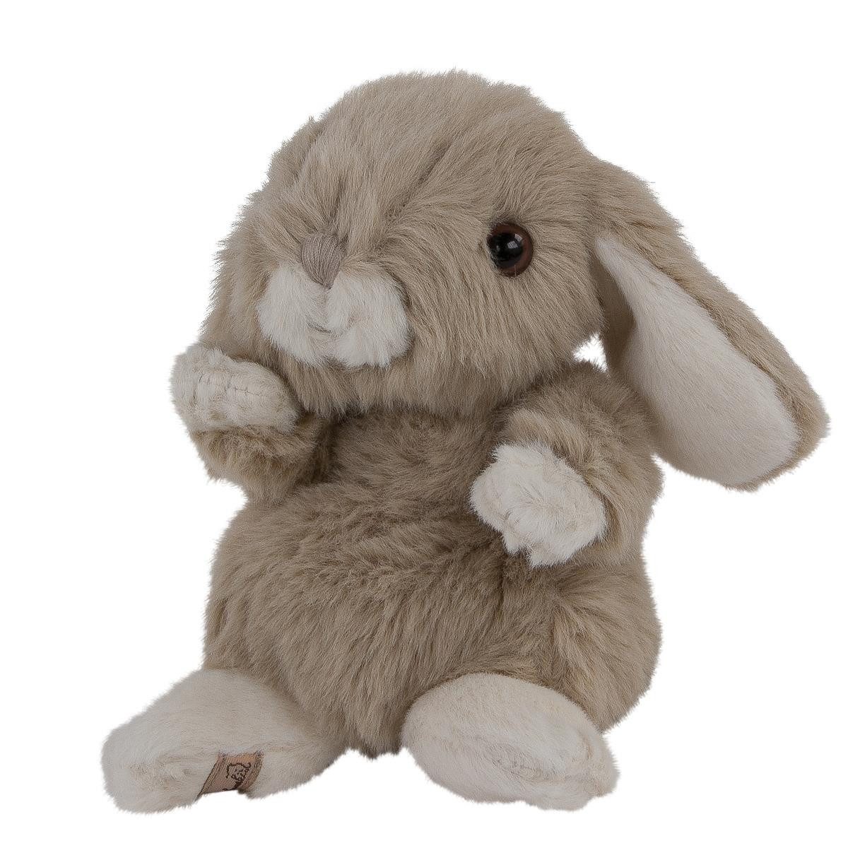 Bukowski Kuscheltier Hase Kanini graubraun 15 cm Plüschtier