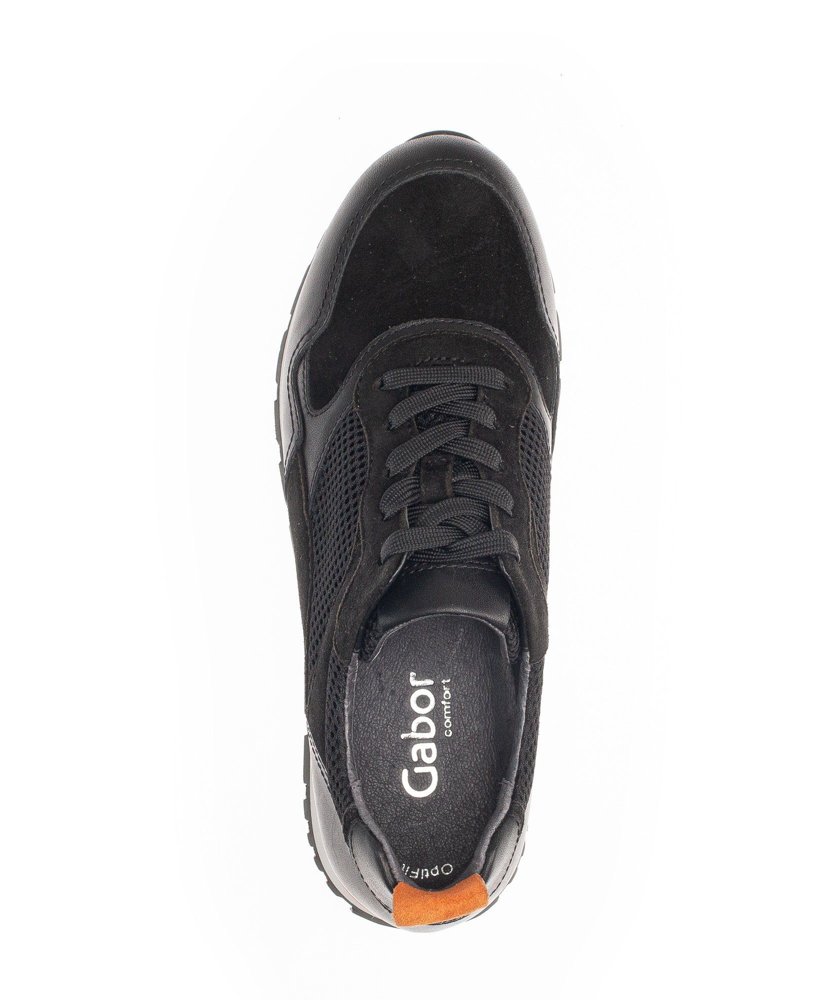 Gabor / schwarz/carrot Sneaker 47